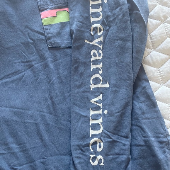 Vineyard Vines Hooded Long Sleeve Shirt Oversized S. - Picture 4 of 5